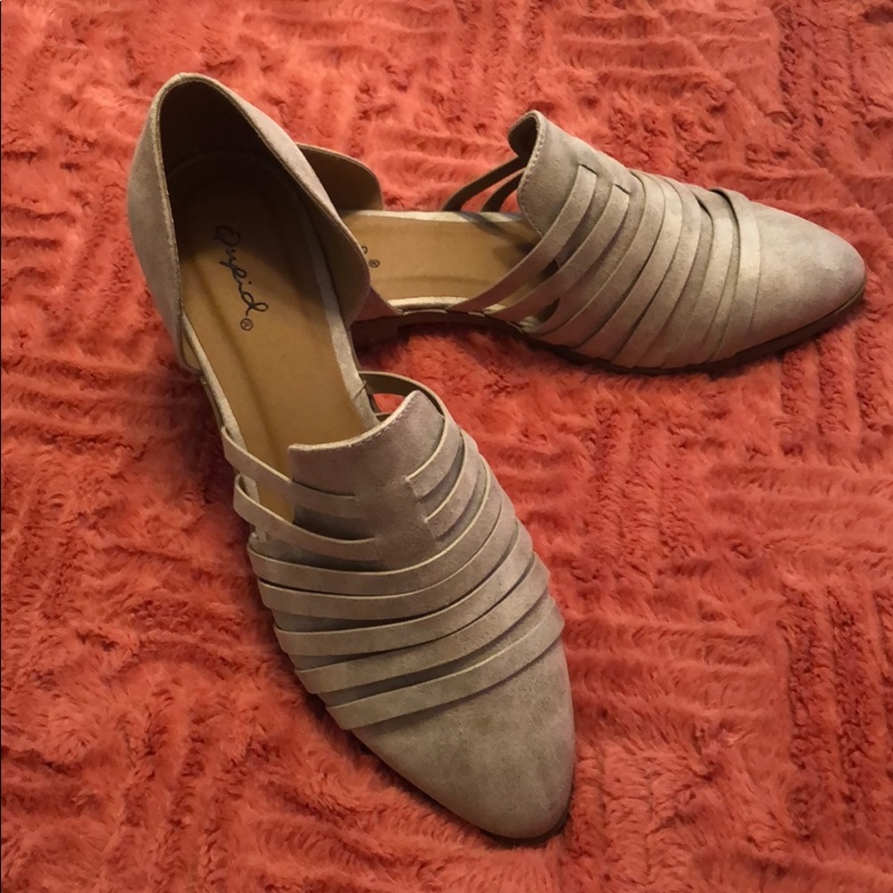 Qupid flats. Never worn.